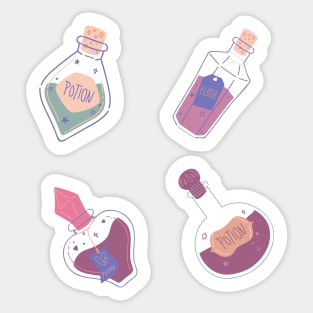 Magic potions Pack Sticker